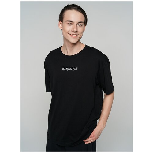 фото Футболка твое 80082 размер s, черная