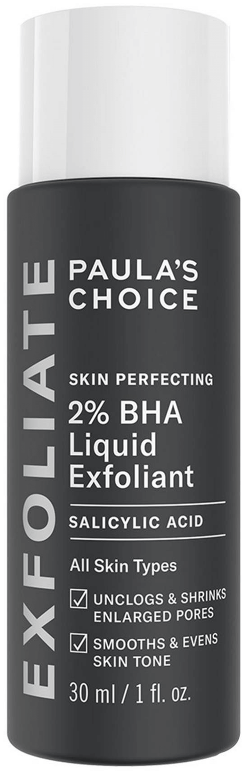 PAULA’S CHOICE Тоник Skin Perfecting 2% BHA Liquid Exfoliant, 30 мл