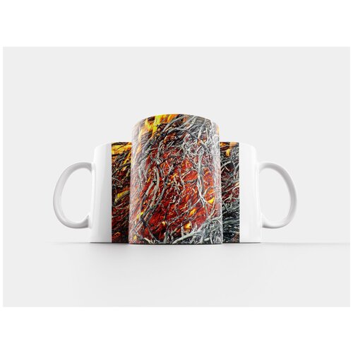 фото Кружка "огонь, свечения, рид" 320 мл lotsprints