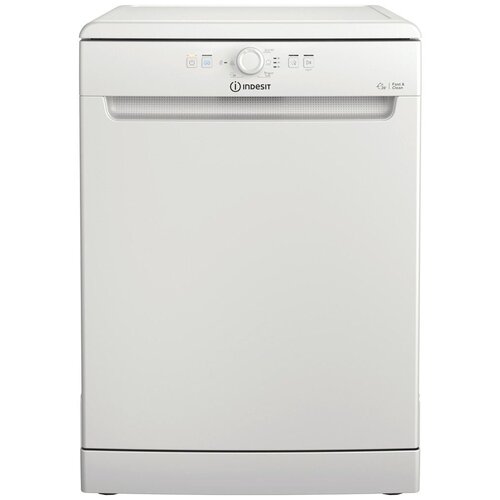Посудомоечная машина Indesit DFE 1B10, полноразмерная, напольная, 60см, загрузка 13 комплектов, белая [869991589410]