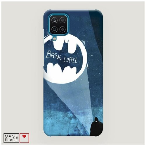 фото Чехол пластиковый samsung galaxy a12 bring coffee case place