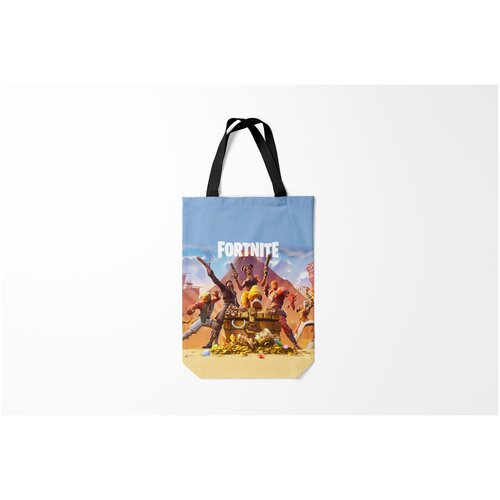 фото Сумка-шоппер / 31х42 см / геймерам / fortnite 8 сезон burnettie