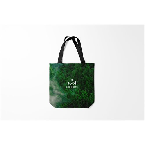 фото Сумка-шоппер / 40х40 см / регионы россии / сибирь burnettie