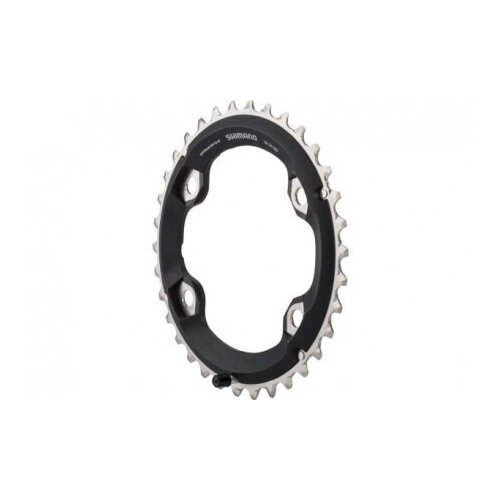 Звезда передняя 11ск 34T, SHIMANO SLX M7000-2, для 2х11 (чёрный/серый)