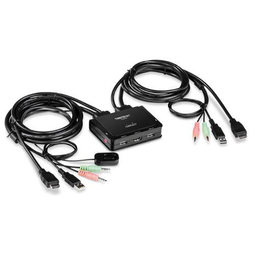 hdmi kvm switch rtl tk-216i 2-port 4k