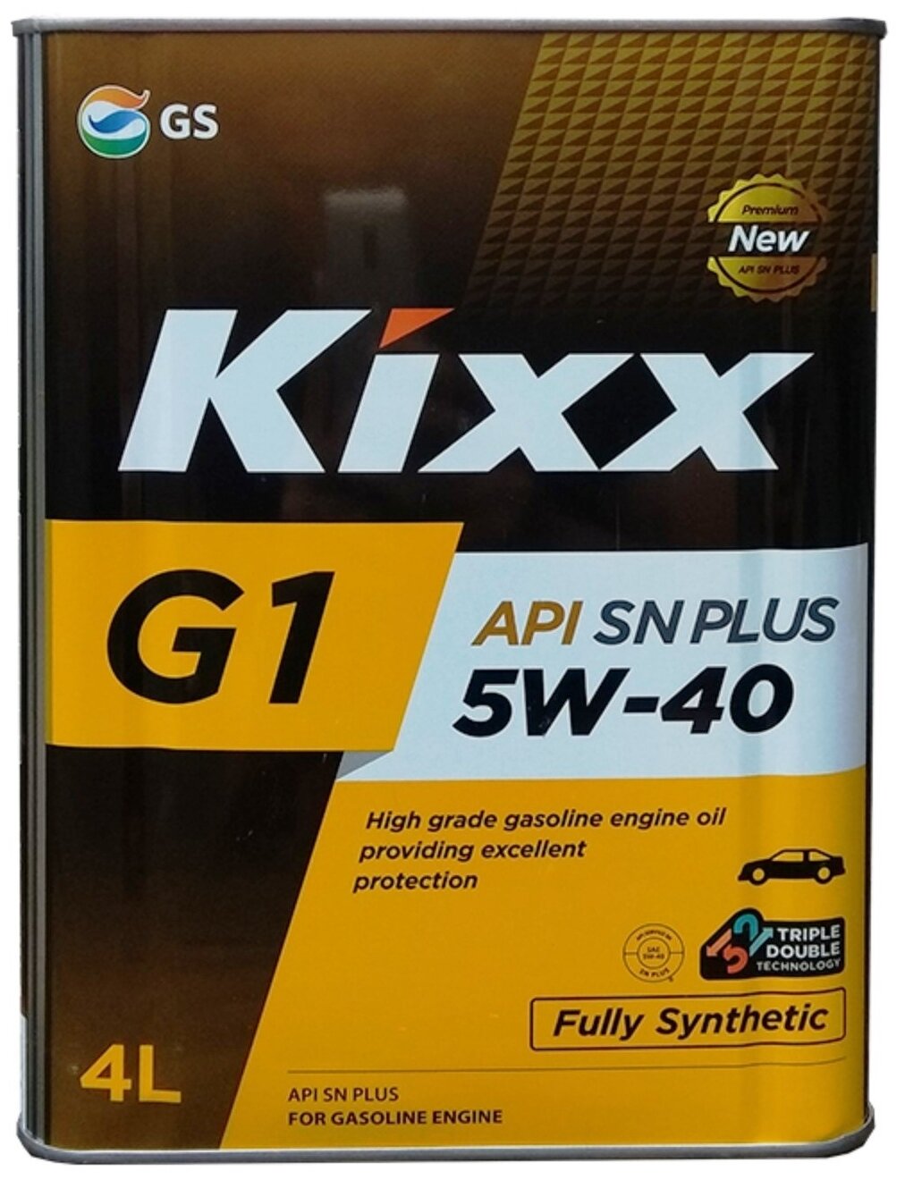 Синтетическое моторное масло Kixx G1 SN Plus 5W-40, 1 л —  в .