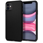 Чехол Spigen Liquid Air для iPhone 11 (076CS27184, оригинал, Black) - изображение