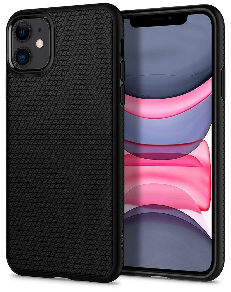 Чехол Spigen Liquid Air для iPhone 11 (076CS27184, оригинал, Black)