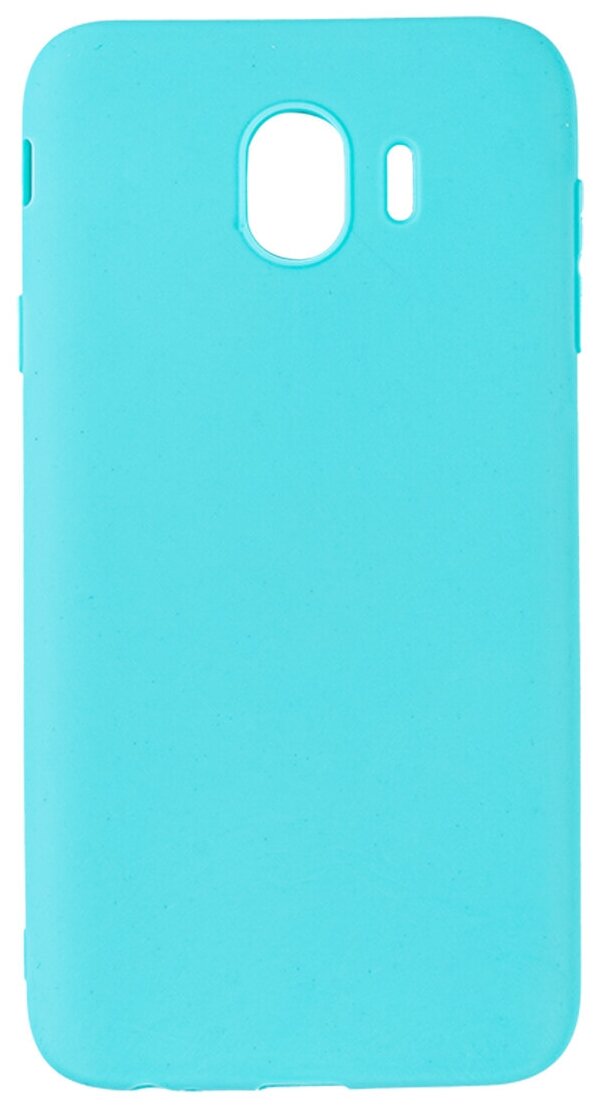 Чехол для Samsung Galaxy J4 2018. Силиконовый. Бирюзовый.