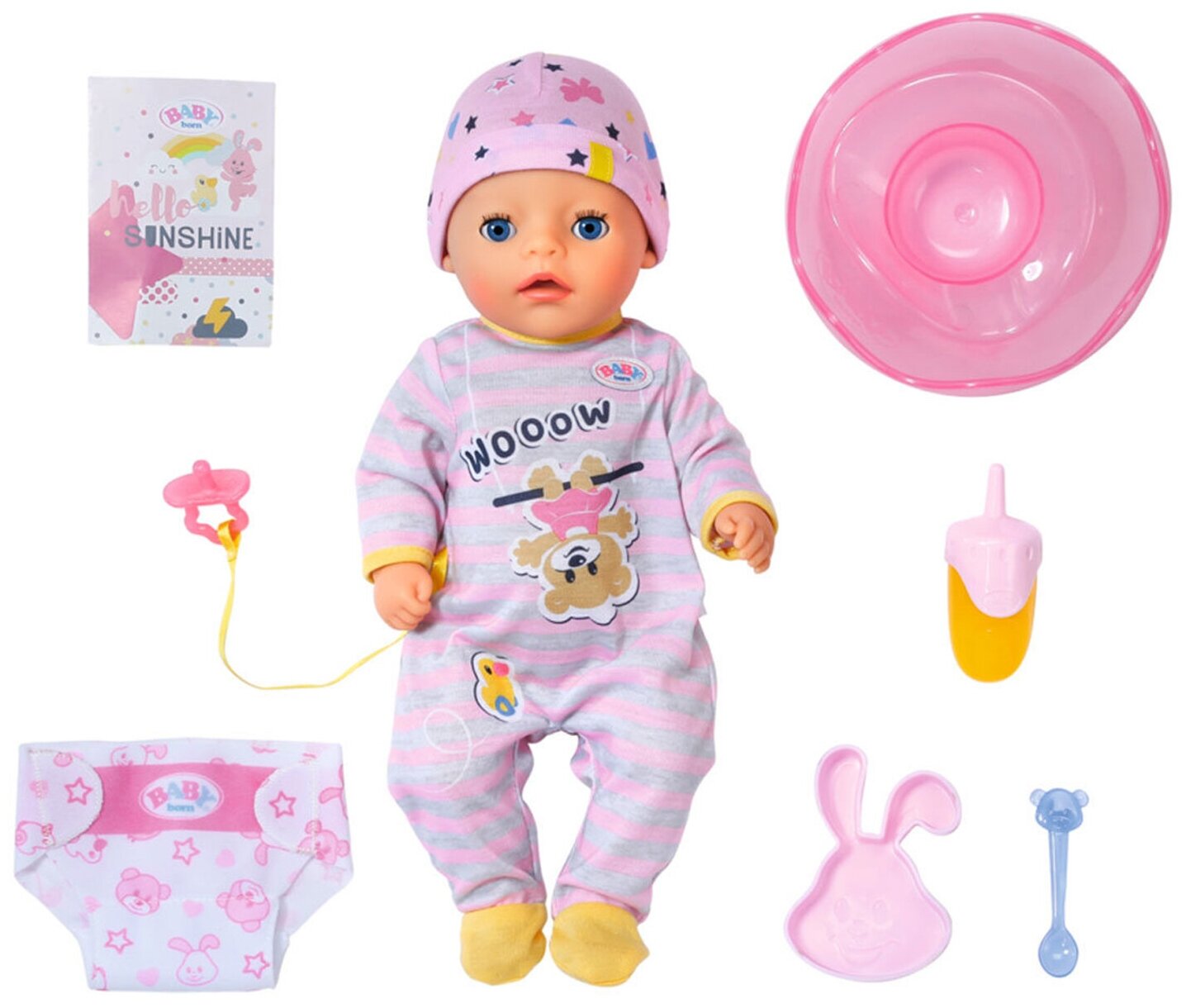 Игрушка My Little BABY born Нежное прикосновение Девочка, 36 см, кор.