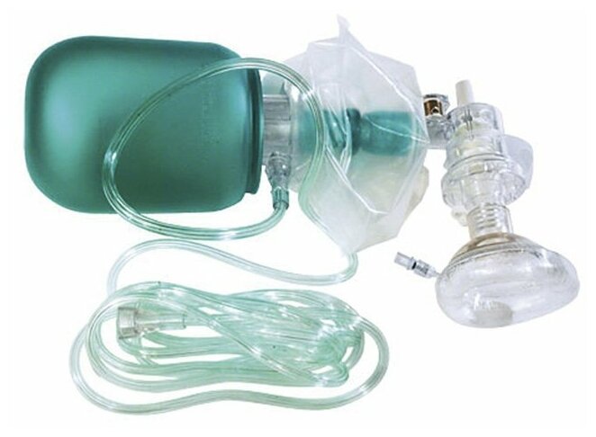 Аппарат ручной дыхательный BagEasy (тип Амбу) с PEEP-клапаном неонатальный компл с наркозной маской кислородным шлангом и мешком резервным Westmed