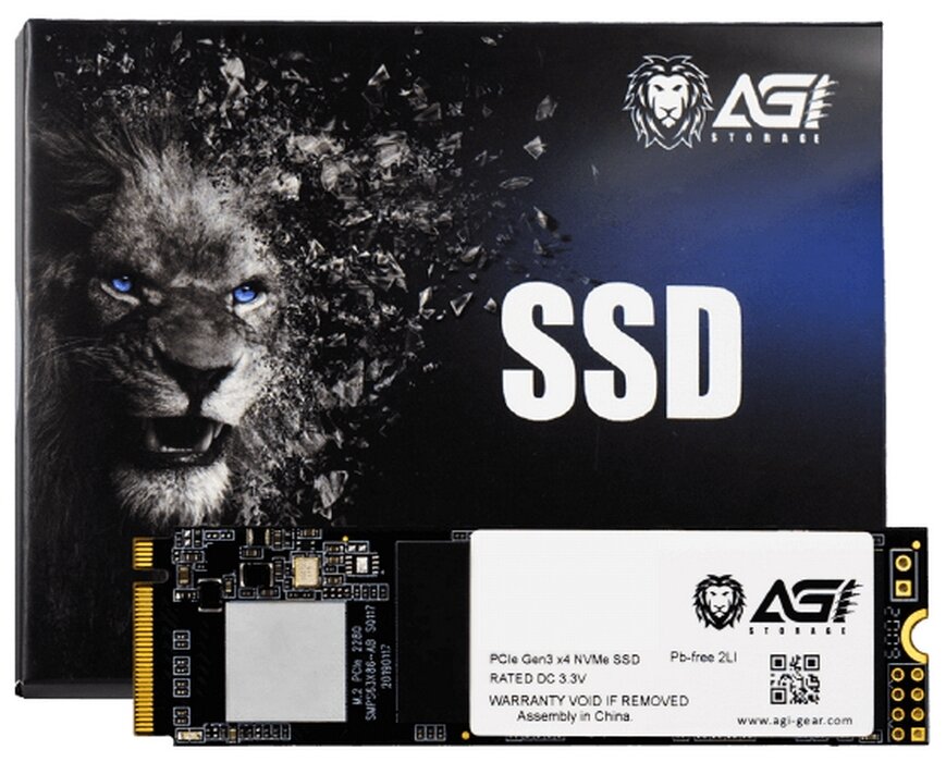 Твердотельный накопитель SSD AGi - фото №2