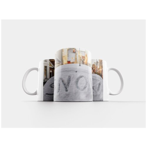 фото Кружка "снег, холодный, зима" 320 мл lotsprints