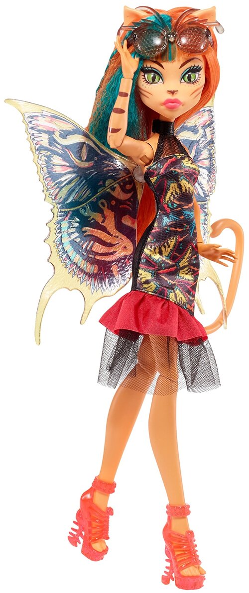 Кукла Monster High Торалей Страйп, 27 см, FCV55 разноцветный