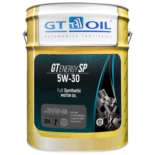 Моторное масло синтетическое GT Energy SP SAE 5W-30 API SP 4 л