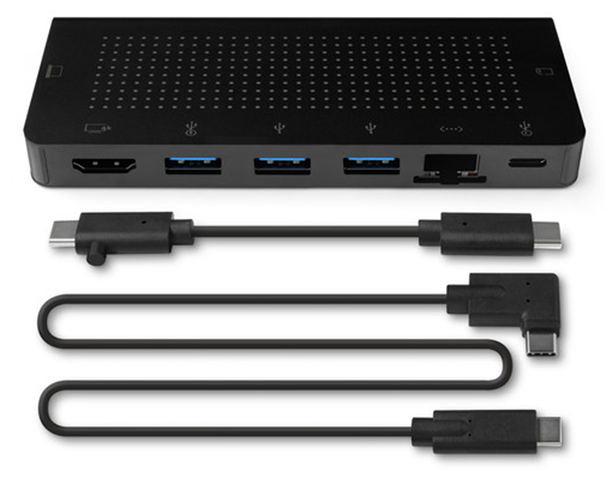 USB хаб Twelve South StayGo. Интерфейс USB-C. Порты 1xUSB-C PD 85W, 1xHDMI 4K, 1xUSB-A 3.0 / BC 1.2, 2xUSB-A 3.0, 1xGigabit Ethernet Port, 1xUSB-C 100W, 1xSD Card, 1xMicro SD Card - черный