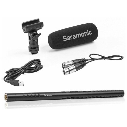 Микрофон Saramonic SR-TM7, накамерный, направленный, XLR