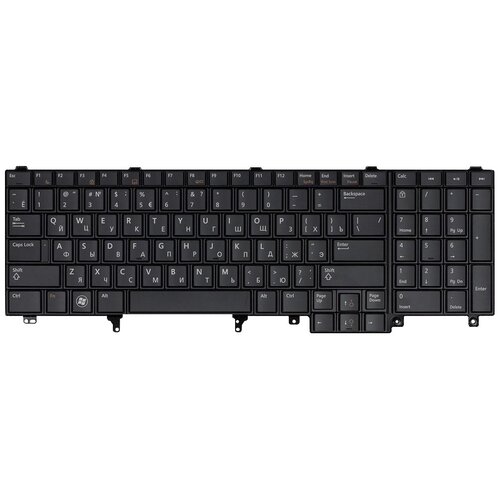Клавиатура для ноутбука Dell Latitude E6520 E6530 E6540 2680₽