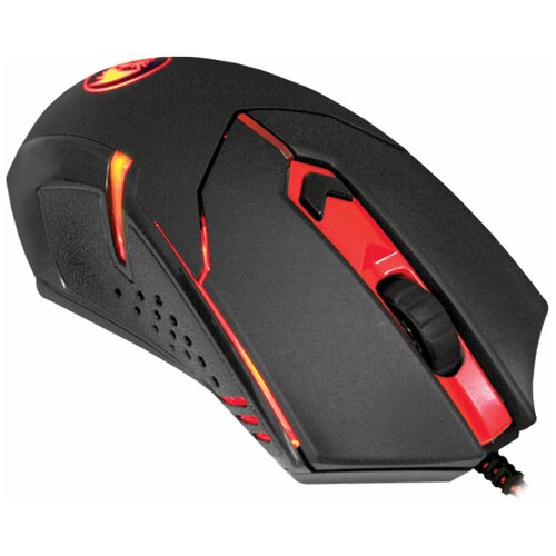 Мышь проводная игровая REDRAGON Centrophorus USB 5 кнопок 1 колесо-кнопка оптическая черная 70235 99900₽