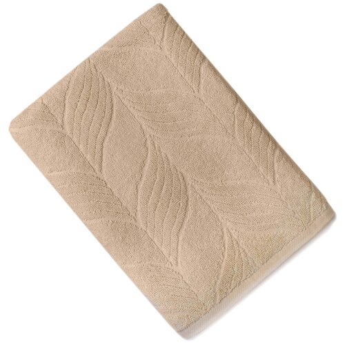 фото Tana home collection полотенце hajli цвет: бежевое (70х140 см) br42237