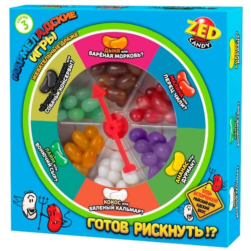 Игра настольная мармеладские игры серия 3 ZED CANDY КТ94077