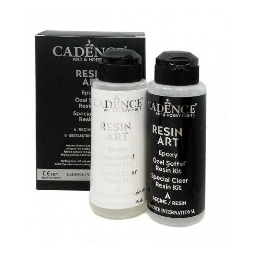 Смола эпоксидная двухкомпонентная Cadence Resin Art, 120+120мл