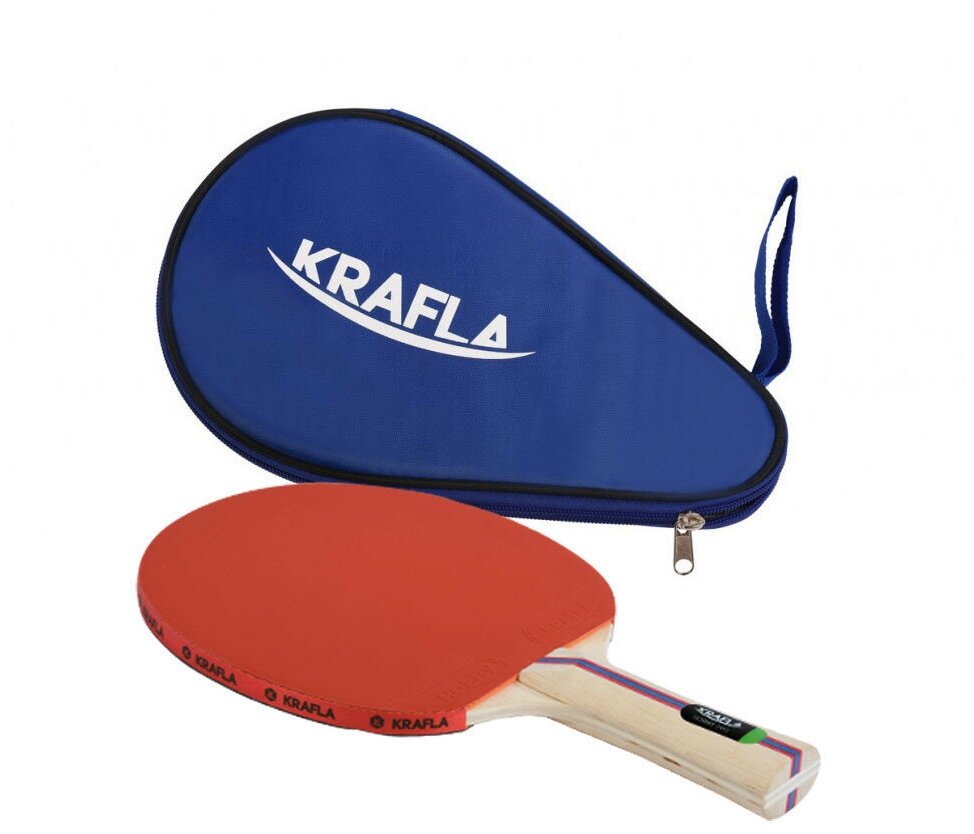 Ракетка для настольного тенниса KRAFLA Hobby с чехлом