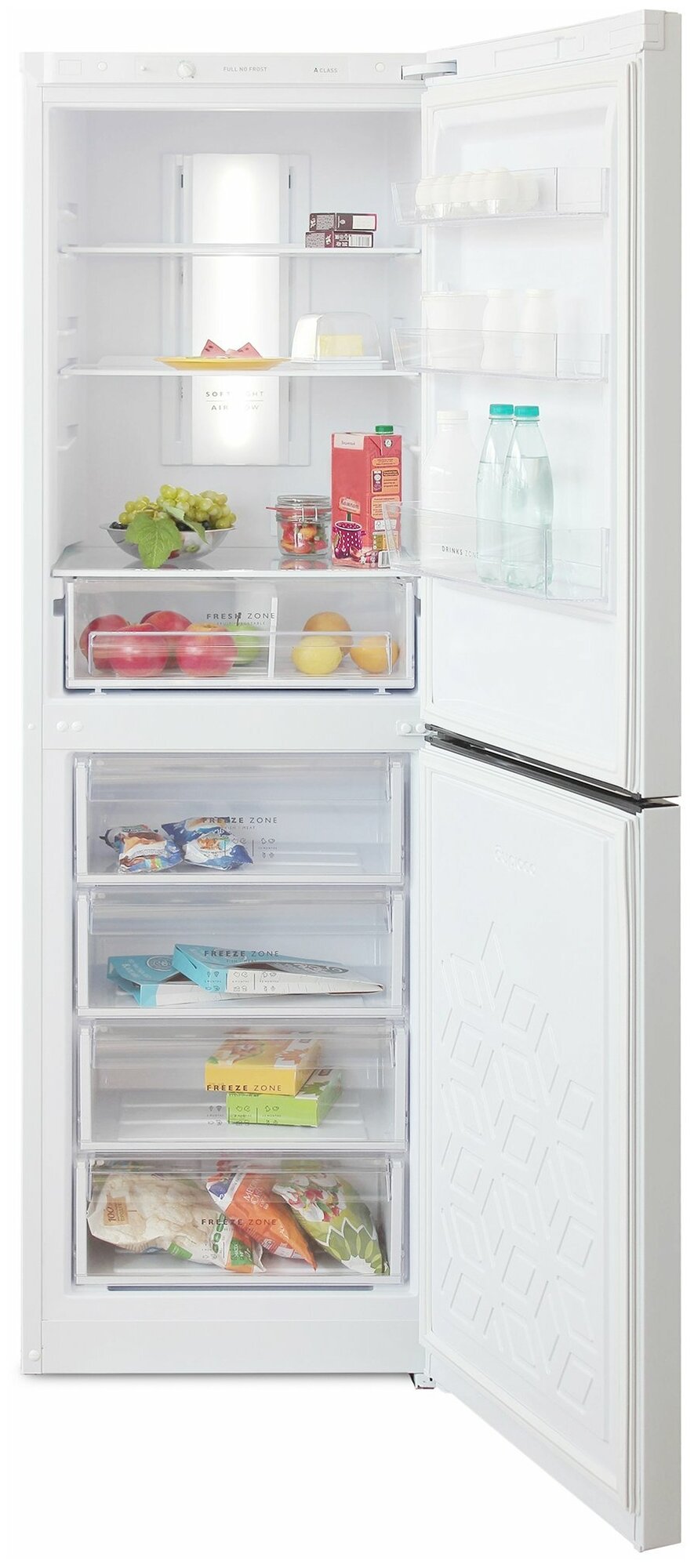 Холодильник Бирюса Б-M840NF серый металлик - фотография № 2