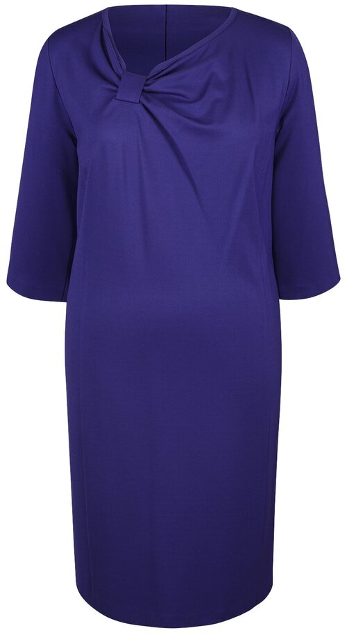 Платье MILA, повседневное, полуприлегающее, макси, размер 48, фиолетовый