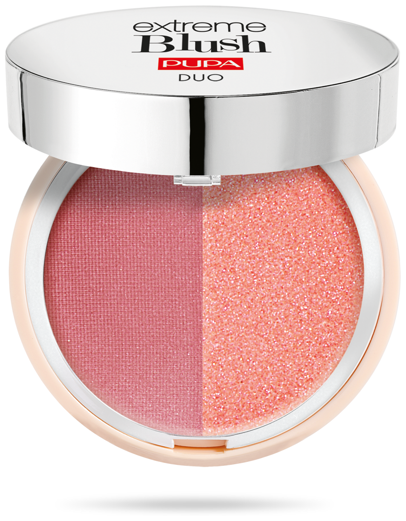 Двойные румяна Pupa Extreme Blush Duo/110 Radiant Amarant Gosh - фото №1