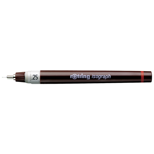 Rotring Изограф Rotring 0.25мм rotring изограф 0 18 мм 1903396 коричневый