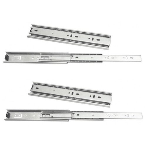 Направляющие шариковые полного выдвижения для ящиков 400 мм высота 35 мм. В комплекте 1 пара