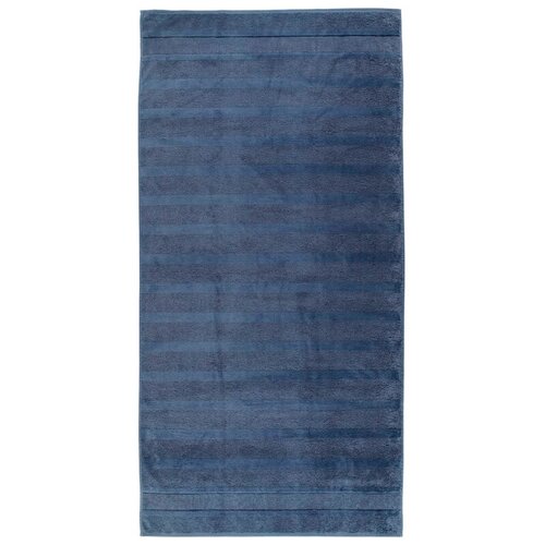 Полотенце махровое Cawo Noblesse 50x100см цвет темно-синий 3850₽