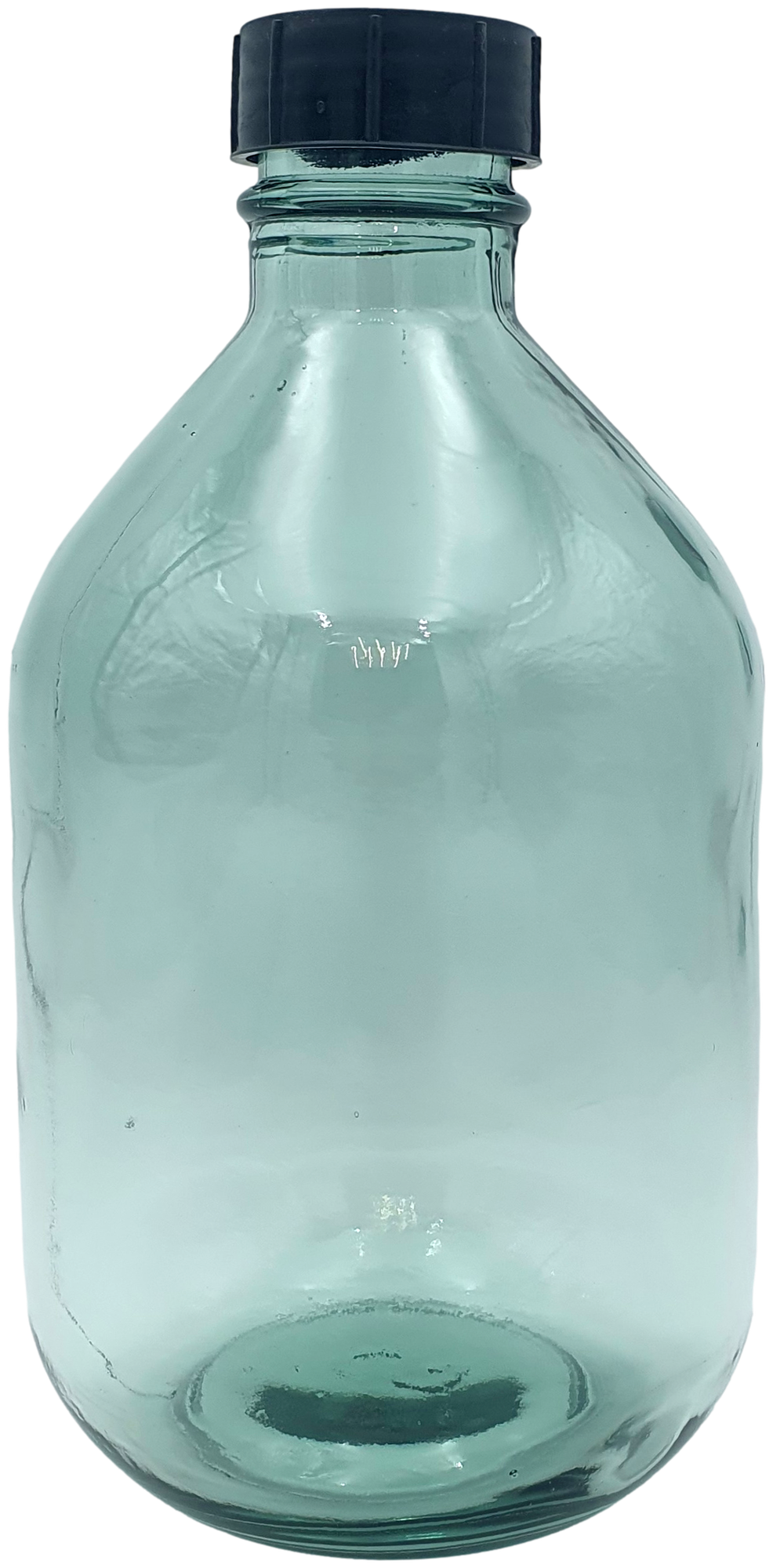 Бутыль стеклянная 5л ТО-58 мм "Казацкий" прозрачная с крышкой ТО-58мм Mnogo Banok V