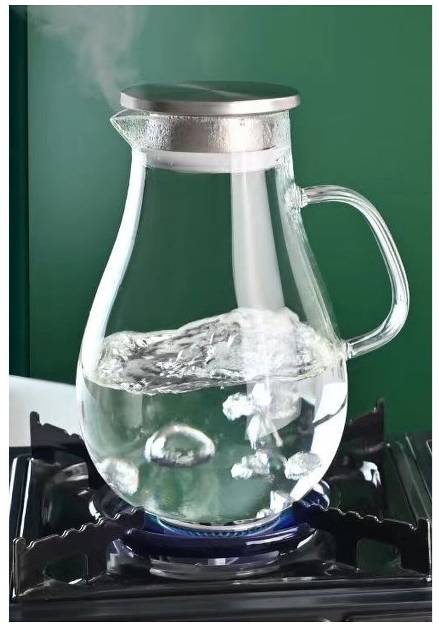 Кувшин для воды стеклянный , Formula Tepla, 1600 мл