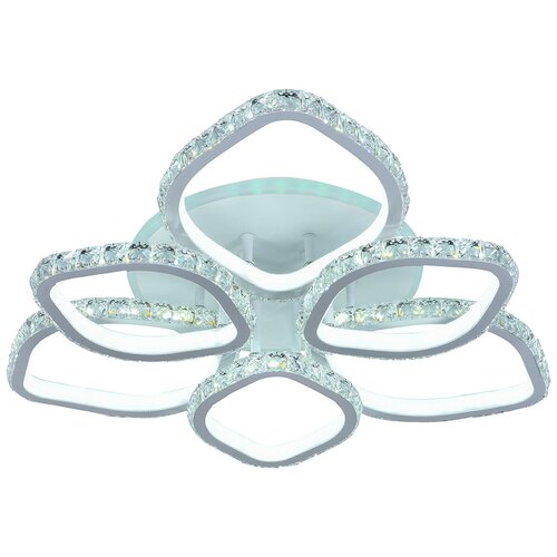 Светодиодная люстра 8022/3+3 WHT 264W+8W RGB Prоfit Light