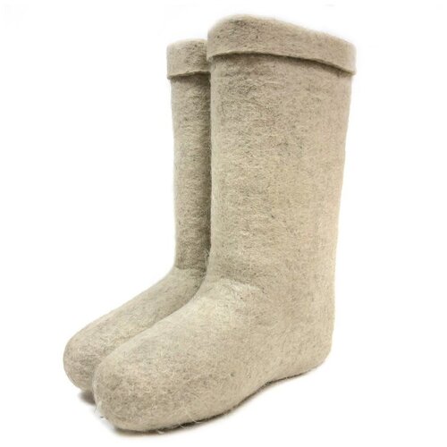 Валенки мужские белые