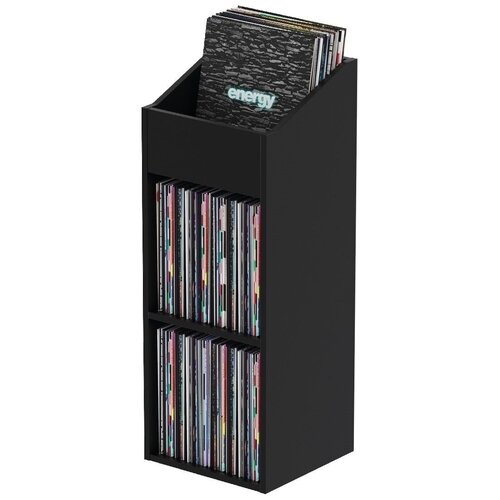 Подставка для пластинок Glorious Record Rack 330 black iron steel art vinyl record storage box creative display dvd rack photo film locker book frame natural wooden color cabinet