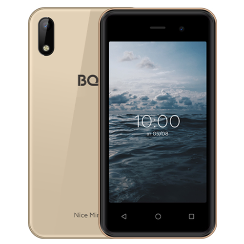 Смартфон BQ 4030G Nice Mini 1/16 ГБ, micro SIM+nano SIM, золотой