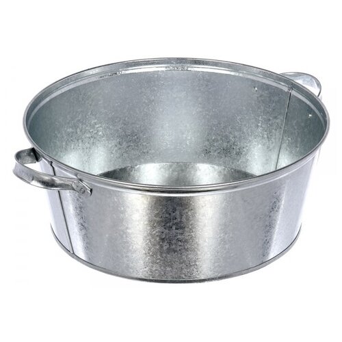 Оцинкованный таз круглый 13л Банные штучки