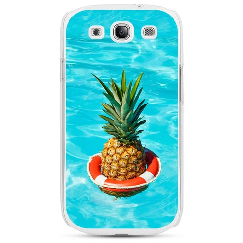 фото Силиконовый чехол ананас в бассейне на samsung galaxy s3 / самсунг галакси с 3 case place