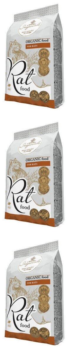 Корм для декоративных крыс Imperials Rat food 500 гр 3 шт