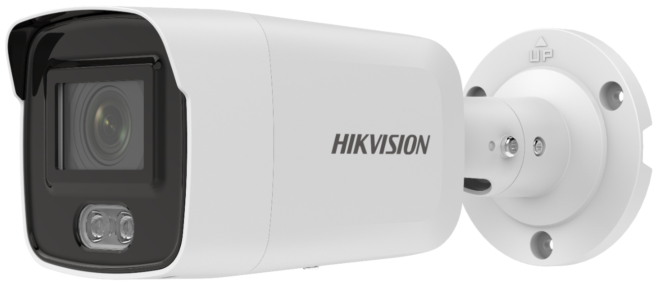 Видеокамера IP HIKVISION DS-2CD2047G2-LU(C)(4mm) 4Мп уличная цилиндрическая с LED-подсветкой до 40м и технологией AcuSense 1/1.8" Progressive Scan CMO