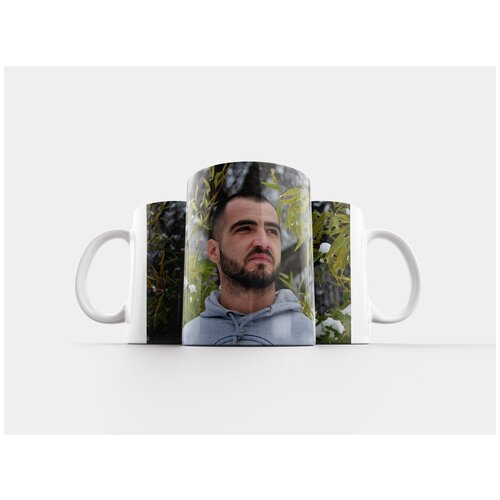 фото Кружка "портрет, человек, зима" 320 мл lotsprints