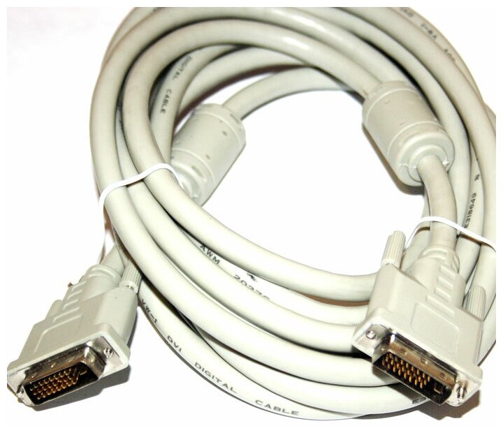 кабель для монитора DVI-D-DVI-D Dual Link 4.5 метров Cablexpert - фото №4