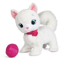 Интерактивная игрушка IMC Toys Кошка Bianca, с клубком (выполняет 5 действий) (95847)