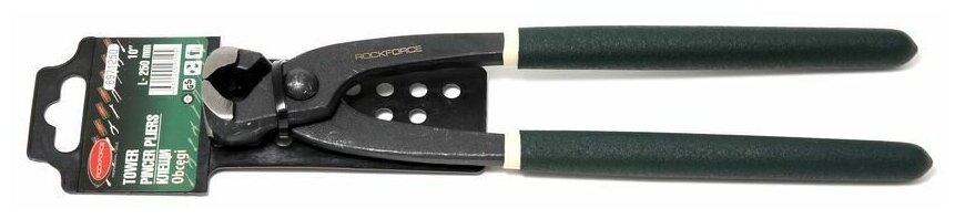 фото Клещи торцевые 9"-225мм, на пластиковом держателе Rock FORCE RF-6971225