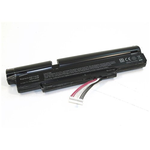 фото Аккумуляторная батарея для ноутбука acer aspire 3830 11.1v (as11a3e) 5200mah oem черная китай