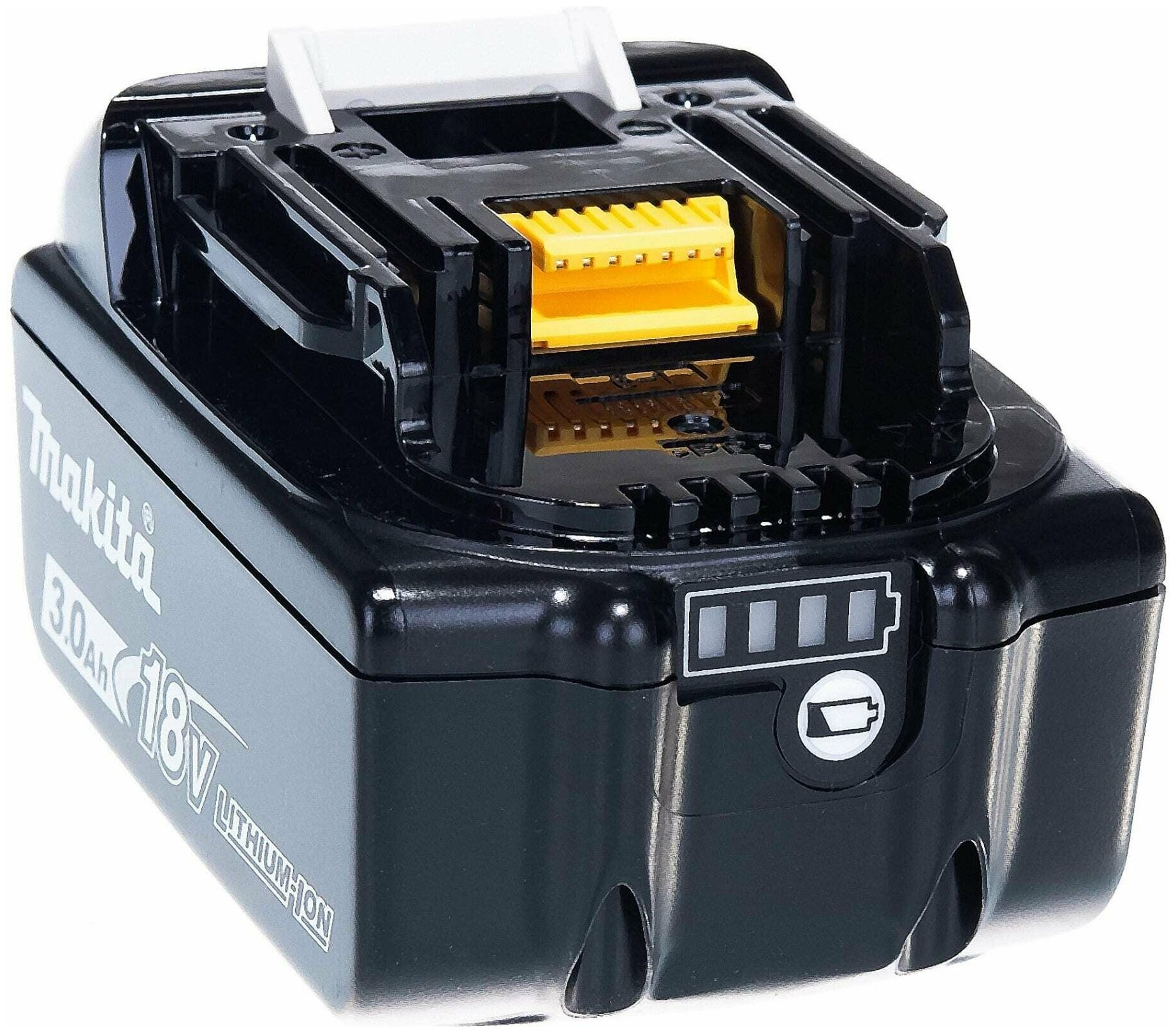 Батарея аккумуляторная Makita BL1830B LXT 18В 3Ач Li-Ion (632m83-6) - фото №5