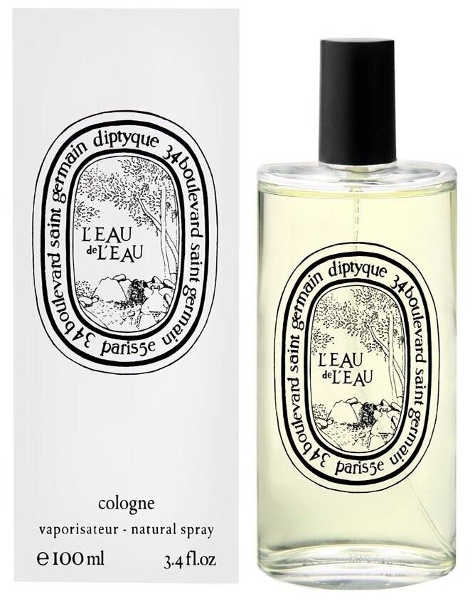 Diptyque, L'Eau De L'Eau, 100 мл, одеколон женский